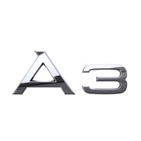 Logo Coffre Audi A1 A3 A4 A5 A6 A7 A8 Q - en situation - Becquet Voiture