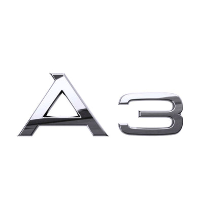 Logo Coffre Audi A1 A3 A4 A5 A6 A7 A8 Q - en situation - Becquet Voiture