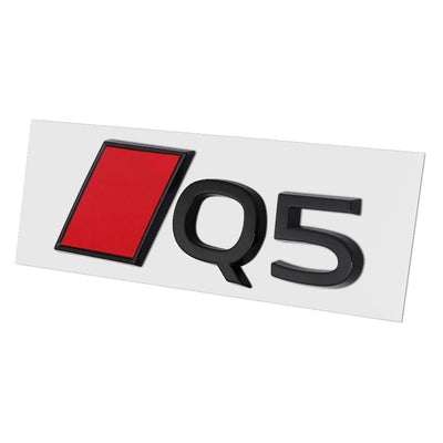 Logo Coffre Audi A1 A3 A4 A5 A6 A7 A8 Q - installé sur véhicule 4 - Becquet Voiture