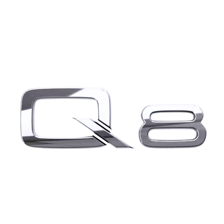Logo Coffre Audi A1 A3 A4 A5 A6 A7 A8 Q - packshot studio 2 - Becquet Voiture
