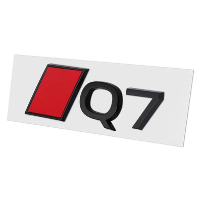 Logo Coffre Audi A1 A3 A4 A5 A6 A7 A8 Q - packshot studio 4 - Becquet Voiture