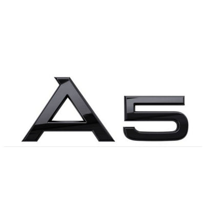 Logo Coffre Audi A1 A3 A4 A5 A6 A7 A8 Q - vue arrière 2 - Becquet Voiture