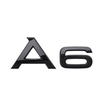 Logo Coffre Audi A1 A3 A4 A5 A6 A7 A8 Q - vue arrière 3 - Becquet Voiture