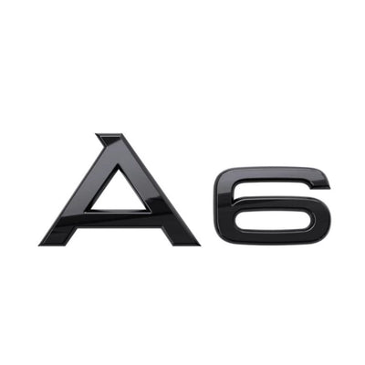 Logo Coffre Audi A1 A3 A4 A5 A6 A7 A8 Q - vue arrière 3 - Becquet Voiture