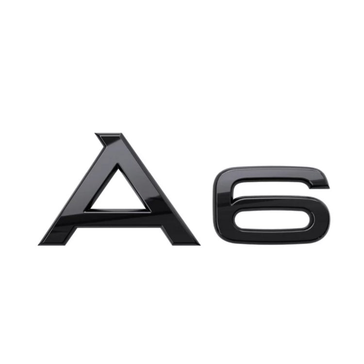 Logo Coffre Audi A1 A3 A4 A5 A6 A7 A8 Q - vue arrière 3 - Becquet Voiture