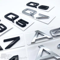 Logo Coffre Audi A1 A3 A4 A5 A6 A7 A8 Q - vue arrière - Becquet Voiture