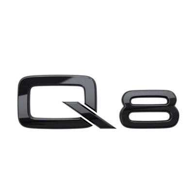 Logo Coffre Audi A1 A3 A4 A5 A6 A7 A8 Q - vue de face 3 - Becquet Voiture