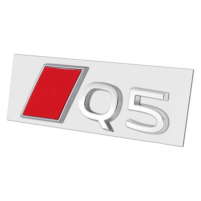 Logo Coffre Audi A1 A3 A4 A5 A6 A7 A8 Q - vue de face 4 - Becquet Voiture