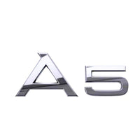 Logo Coffre Audi A1 A3 A4 A5 A6 A7 A8 Q - vue de profil 2 - Becquet Voiture