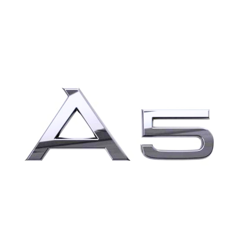Logo Coffre Audi A1 A3 A4 A5 A6 A7 A8 Q - vue de profil 2 - Becquet Voiture