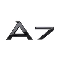 Logo Coffre Audi A1 A3 A4 A5 A6 A7 A8 Q - vue de profil 3 - Becquet Voiture