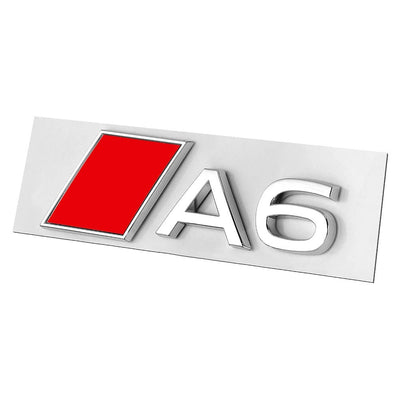 Logo Coffre Audi A1 A3 A4 A5 A6 A7 A8 Q - vue de profil 5 - Becquet Voiture