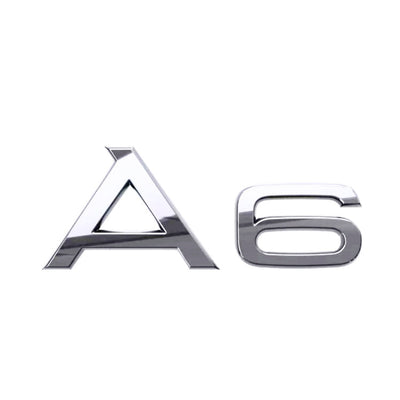 Logo Coffre Audi A1 A3 A4 A5 A6 A7 A8 Q - vue de trois-quarts 2 - Becquet Voiture