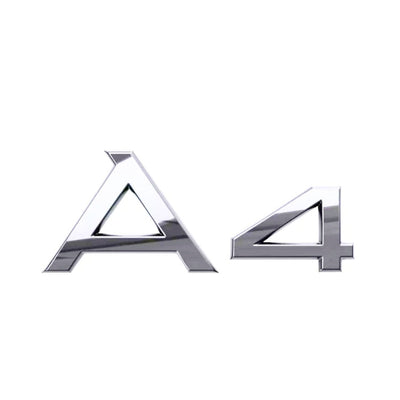 Logo Coffre Audi A1 A3 A4 A5 A6 A7 A8 Q - vue rapprochée 2 - Becquet Voiture