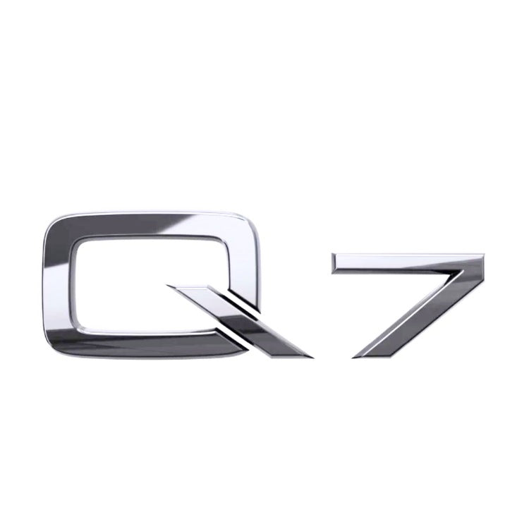 Logo Coffre Audi A1 A3 A4 A5 A6 A7 A8 Q - vue rapprochée - Becquet Voiture