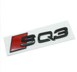 Logo Coffre Audi SQ3 Noir Rouge