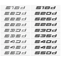 Logo Coffre BMW Série 5 518i à 550i - vue arrière - Becquet Voiture