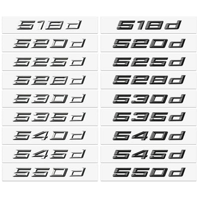 Logo Coffre BMW Série 5 518i à 550i - vue arrière - Becquet Voiture