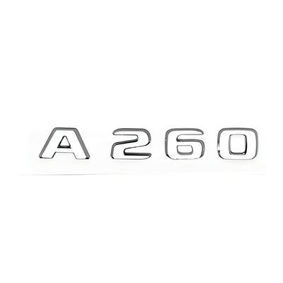 Logo Coffre Mercedes Classe A A35 A45S AMG - détail du montage 2 - Becquet Voiture