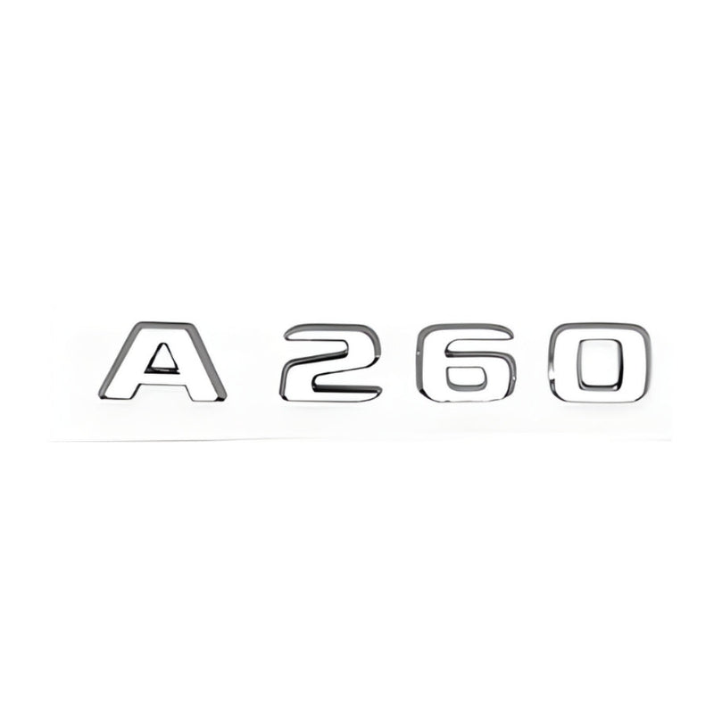 Logo Coffre Mercedes Classe A A35 A45S AMG - détail du montage 2 - Becquet Voiture