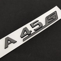 Logo Coffre Mercedes Classe A A35 A45S AMG - détail du montage - Becquet Voiture
