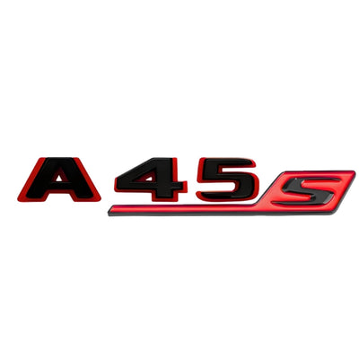 Logo Coffre Mercedes Classe A A35 A45S AMG - en situation 2 - Becquet Voiture