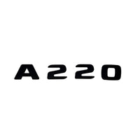 Logo Coffre Mercedes Classe A A35 A45S AMG - installé sur véhicule 2 - Becquet Voiture