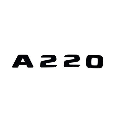 Logo Coffre Mercedes Classe A A35 A45S AMG - installé sur véhicule 2 - Becquet Voiture