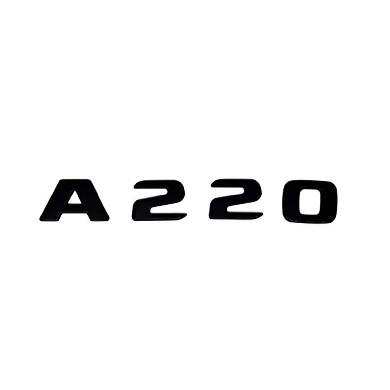 Logo Coffre Mercedes Classe A A35 A45S AMG - installé sur véhicule 2 - Becquet Voiture