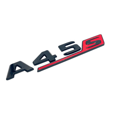 Logo Coffre Mercedes Classe A A35 A45S AMG - installé sur véhicule - Becquet Voiture