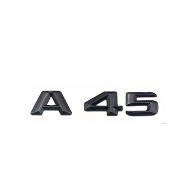 Logo Coffre Mercedes Classe A A35 A45S AMG - packshot studio - Becquet Voiture