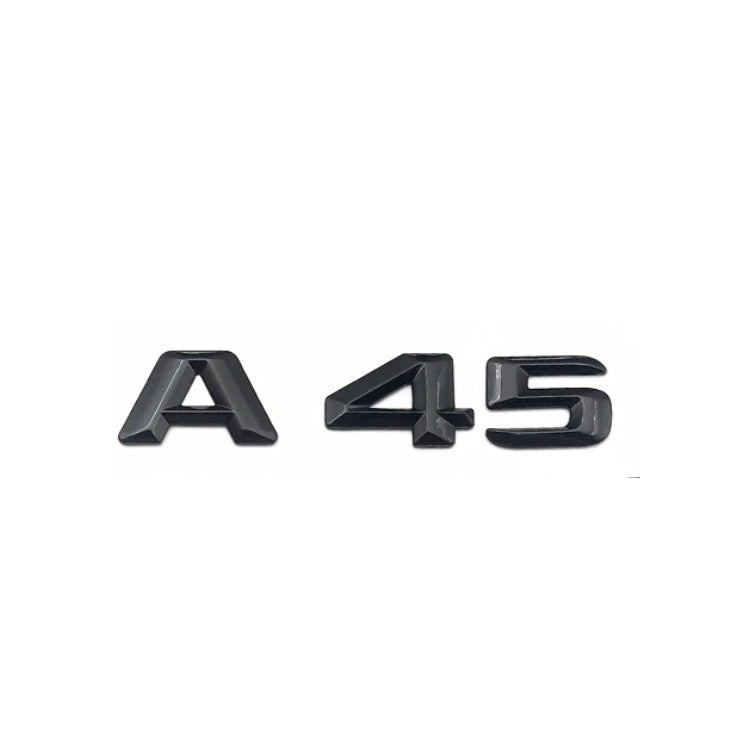 Logo Coffre Mercedes Classe A A35 A45S AMG - packshot studio - Becquet Voiture