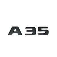 Logo Coffre Mercedes Classe A A35 A45S AMG - vue arrière 3 - Becquet Voiture
