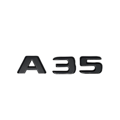Logo Coffre Mercedes Classe A A35 A45S AMG - vue arrière 3 - Becquet Voiture