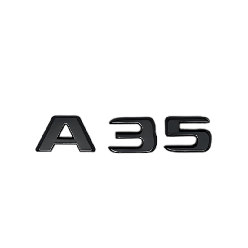 Logo Coffre Mercedes Classe A A35 A45S AMG - vue arrière 3 - Becquet Voiture