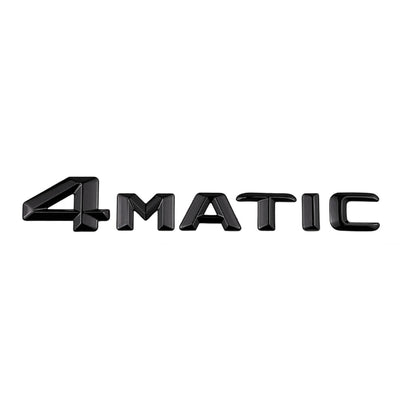 Logo Coffre Mercedes Classe A A35 A45S AMG - vue de face 2 - Becquet Voiture