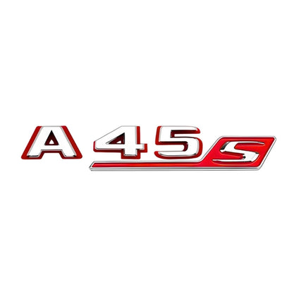Logo Coffre Mercedes Classe A A35 A45S AMG - vue de face 3 - Becquet Voiture