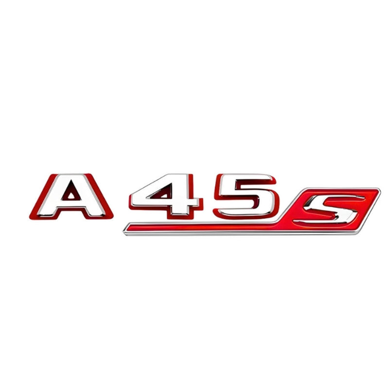 Logo Coffre Mercedes Classe A A35 A45S AMG - vue de face 3 - Becquet Voiture