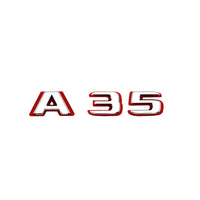 Logo Coffre Mercedes Classe A A35 A45S AMG - vue rapprochée 2 - Becquet Voiture