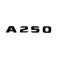 Logo Coffre Mercedes Classe A A35 A45S AMG - vue rapprochée - Becquet Voiture
