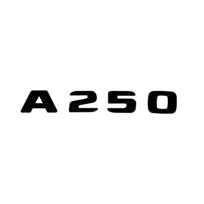 Logo Coffre Mercedes Classe A A35 A45S AMG - vue rapprochée - Becquet Voiture