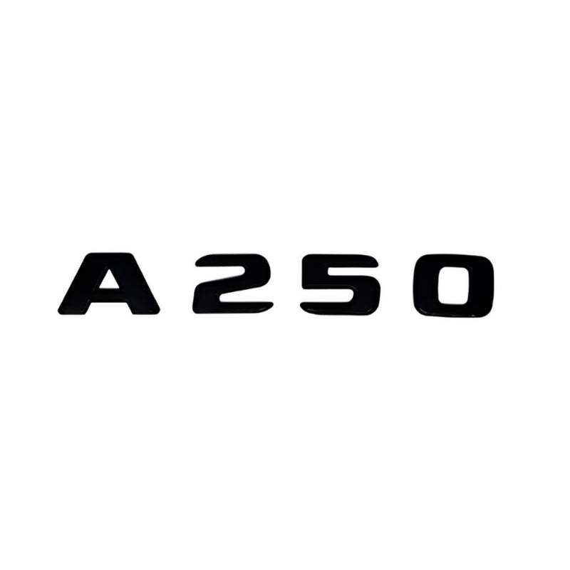 Logo Coffre Mercedes Classe A A35 A45S AMG - vue rapprochée - Becquet Voiture