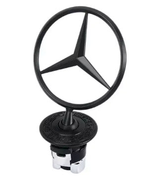 Logo de capot Mercedes Classe C E S W204 W212 - vue de face - Becquet Voiture