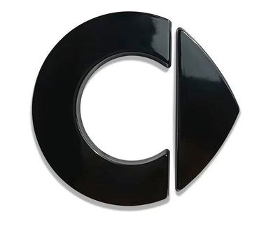Logo de capot Smart métal - vue de profil - Becquet Voiture