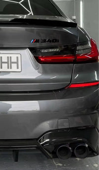 Logo de Coffre BMW Noir Brillant ABS - vue arrière - Becquet Voiture