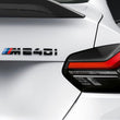 Logo de Coffre BMW Noir Brillant ABS