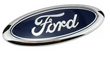 Logo de Coffre Ford Chrome Bleu ou Noir 15x6cm