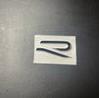Logo de coffre Volkswagen R (nouveau modèle)