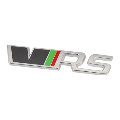 Logo Emblème Skoda RS Avant Arrière - vue arrière - Becquet Voiture