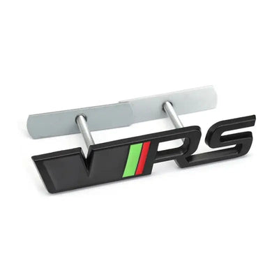 Logo Emblème Skoda RS Avant Arrière - vue de profil - Becquet Voiture